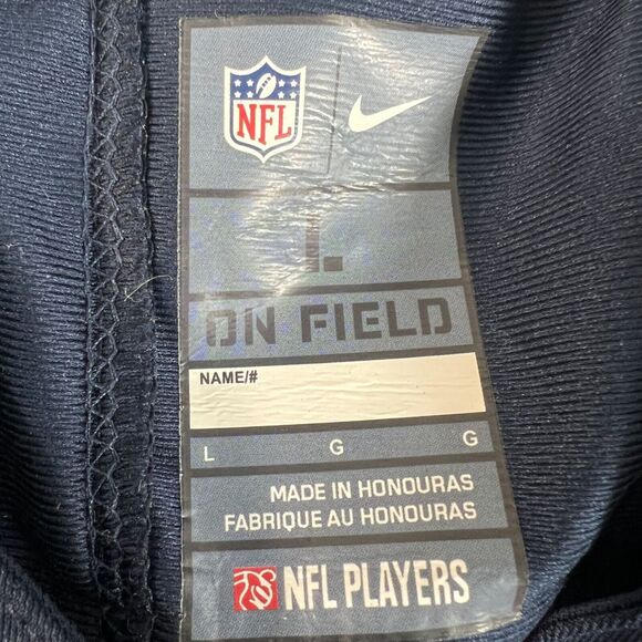 NIKE Dallas Cowboys On Field NFL Jersey Navy #42 Large - Picture 4 of 14